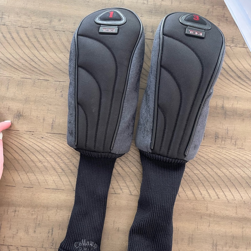 CALLAWAY GOLF TUMI GOLF HEADCOVERS SET